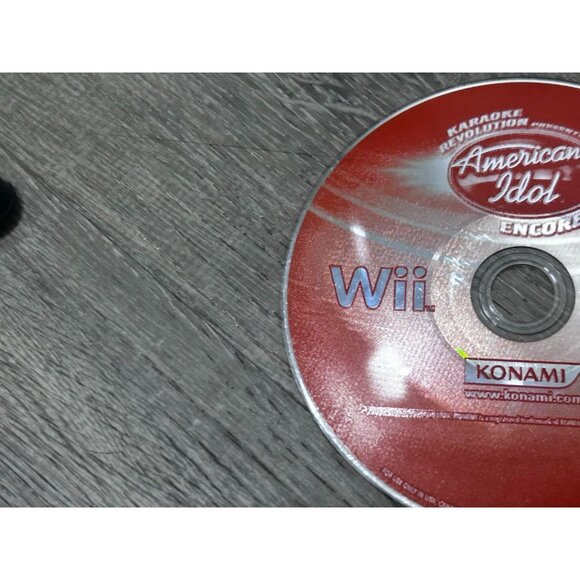 Karaoke Revolution American Idol Encore 2 Nintendo Wii Video Game 2008 - Picture 5 of 5